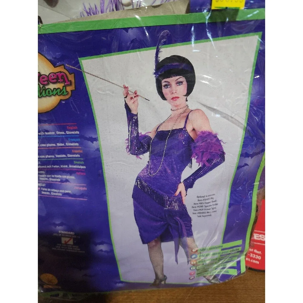 XX 18522 Fabulous Flapper Dress Costume Woman Rubies
